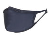 Contoured fit executive mask. Adjustable ear loops, flexible nose bridge, nylon/spandex fabric made with Zinc antimicrobial technology. Soft and comfortable. Kills odor causing bacteria, fungus, and microbes.