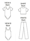 Kwik Sew Men's Dance Wear Pattern K3029