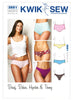 Kwik Sew Misses' Panties Pattern K3881