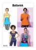 Butterick Misses' Tops Pattern B6458