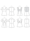 Butterick Misses' Tops Pattern B6458