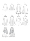 McCall's Misses' Skirts Pattern M6966