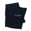 1 black Travel size pillowcase made with Zinc antimicrobial fabric. Soft and comfortable. Kills odor causing bacteria, fungus, and microbes