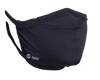 Contoured fit one layer mask.  Adjustable ear loops, flexible nose bridge, nylon jersey fabric made with Zinc antimicrobial technology.  Soft and comfortable.  Kills odor causing bacteria, fungus, and microbes.