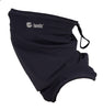 1 black Sporting Gaiter made with Zinc antimicrobial fabric. Soft and comfortable. Kills odor causing bacteria, fungus, and microbes