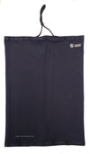 1 black Sporting Gaiter made with Zinc antimicrobial fabric. Soft and comfortable. Kills odor causing bacteria, fungus, and microbes